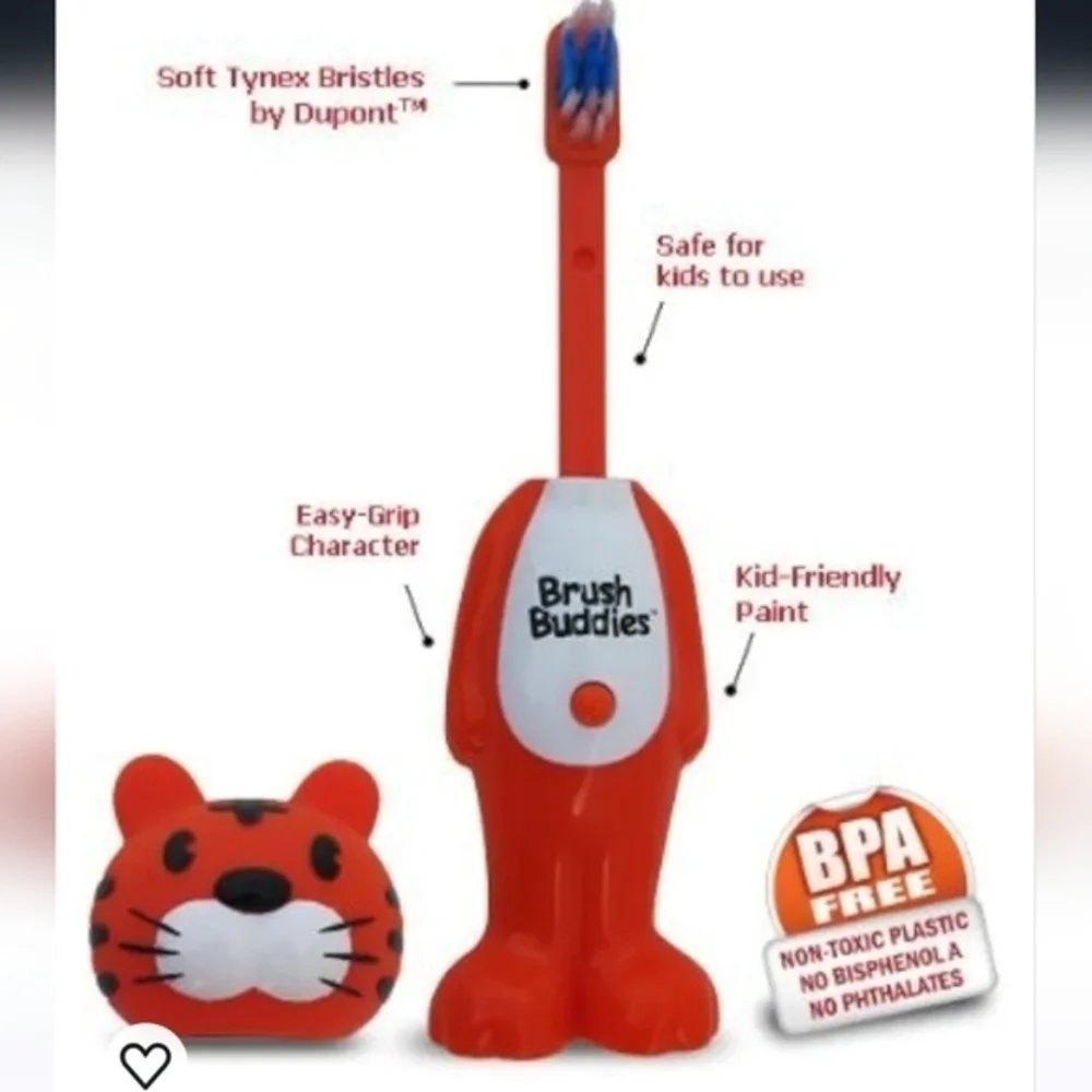 Brush Buddies‎ Poppin Toothy Toby Tiger Toothbrush